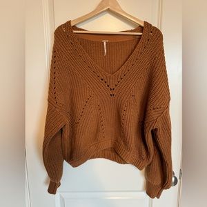 Chunky knit Free People sweater